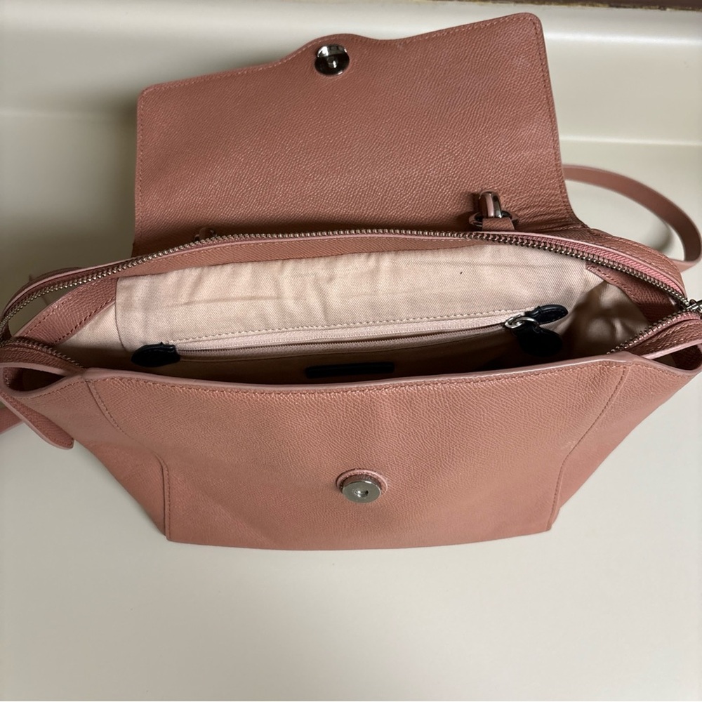 Rebecca Minkoff Gabby Leather Sachet Rose Purse Bag - Picture 10 of 13
